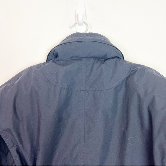 ANDREW MARC NAVY BLUE ZIP FRONT BOMBER STYLE JACKET MENS MEDIUM - Picture 7 of 8